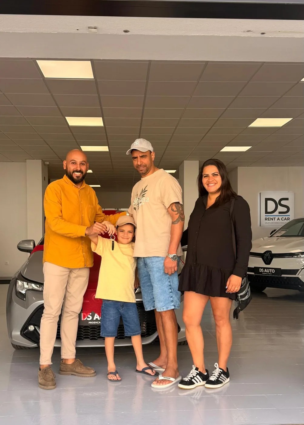 Momento de entrega com clientes SG Motors